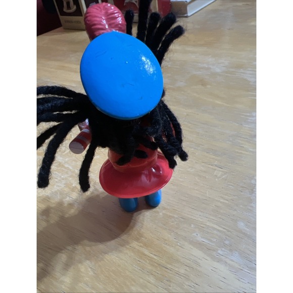 1984 cabbage patch figure African American Blue Hat Red Band Outfit Blue Boots - Picture 3 of 4